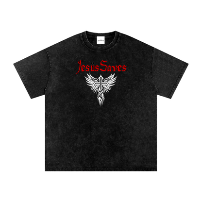"Jesus Saves" Tee