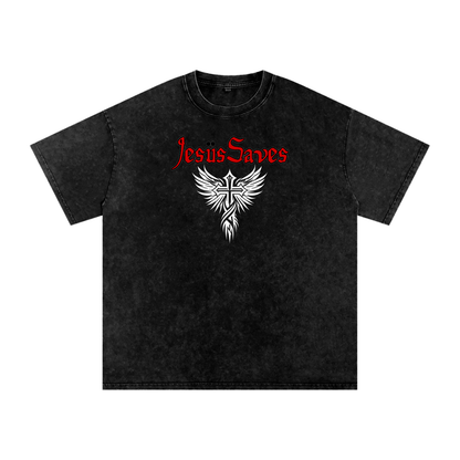 "Jesus Saves" Tee