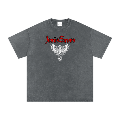 "Jesus Saves" Tee